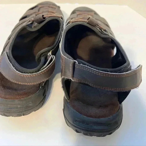 Sketchers Sport Sandals Chocolate Brown Men’s Size 11 - Picture 6 of 8